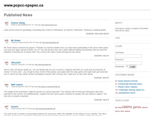Tablet Screenshot of pcpcc-cpspsc.ca